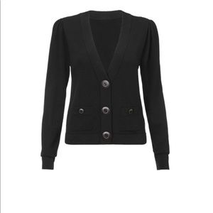 Cabi Goals Cardigan, Black, Size M